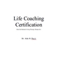 CBT Life Coaching Certification